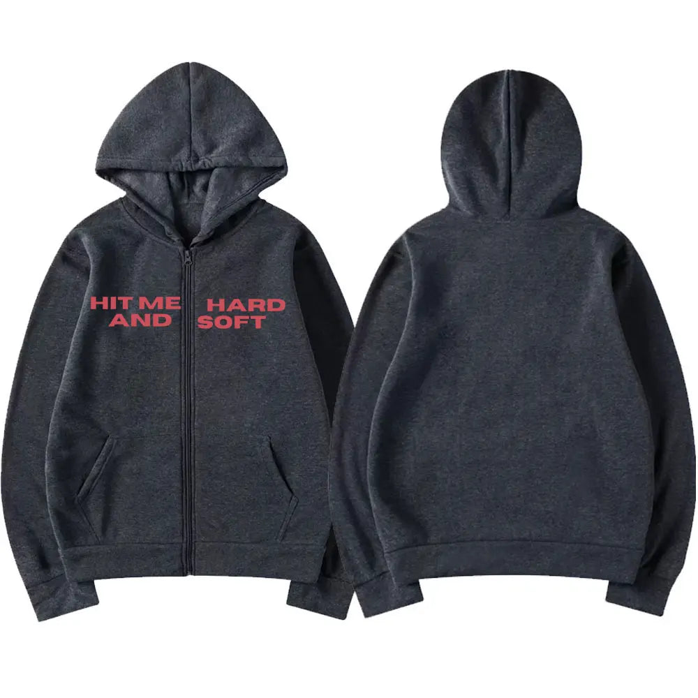 Hit Me Hard and Soft Hoodie