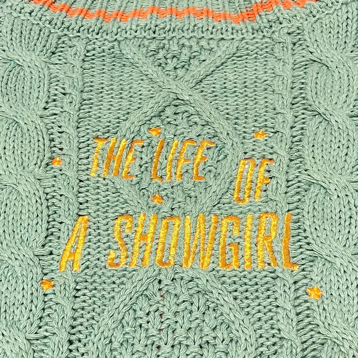 The Life Of A Showgirl Cardigan (Green)