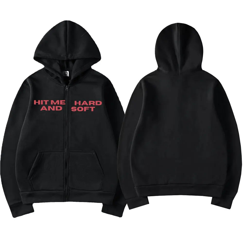 Hit Me Hard and Soft Hoodie