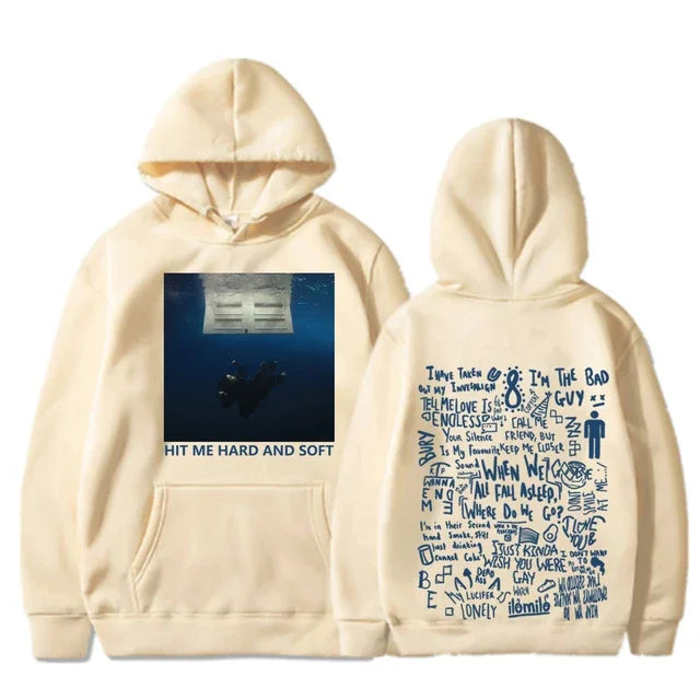 Hit Me Hard And Soft Hoodie