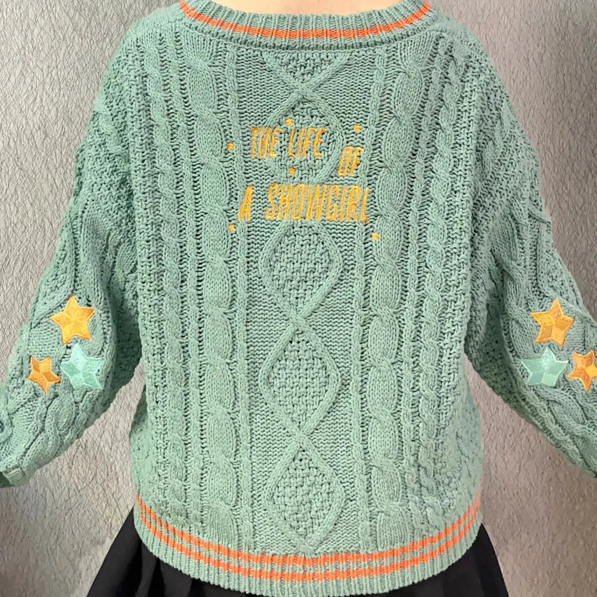 The Life Of A Showgirl Cardigan (Green)