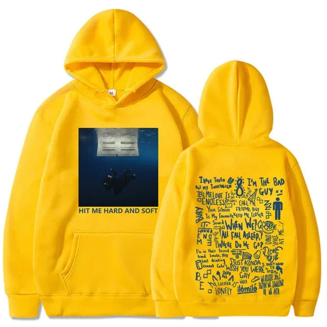 Hit Me Hard And Soft Hoodie