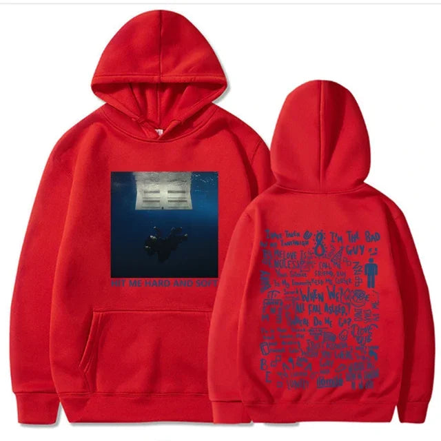Hit Me Hard And Soft Hoodie