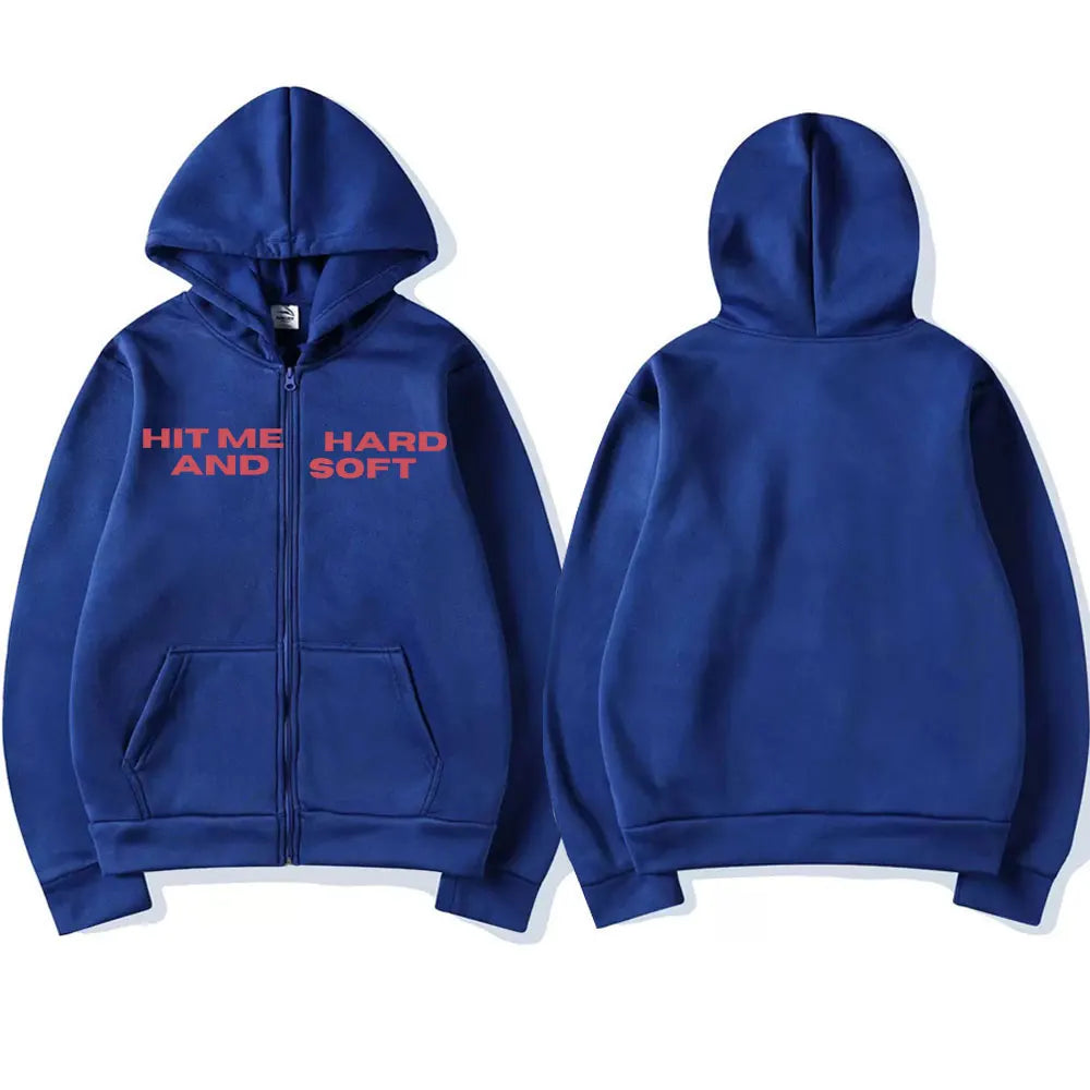 Hit Me Hard and Soft Hoodie
