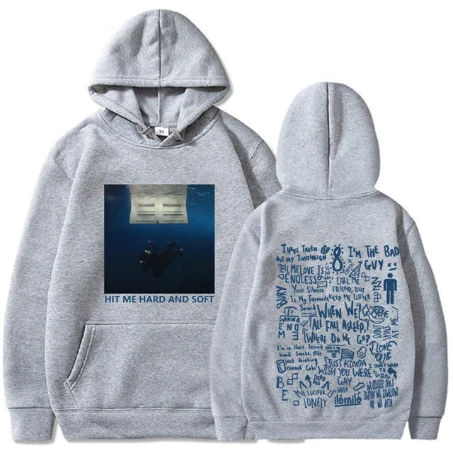 Hit Me Hard And Soft Hoodie