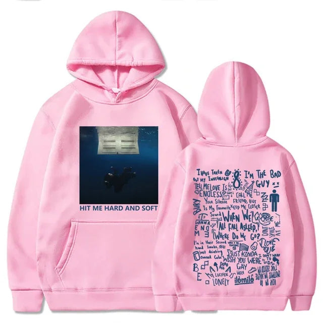 Hit Me Hard And Soft Hoodie