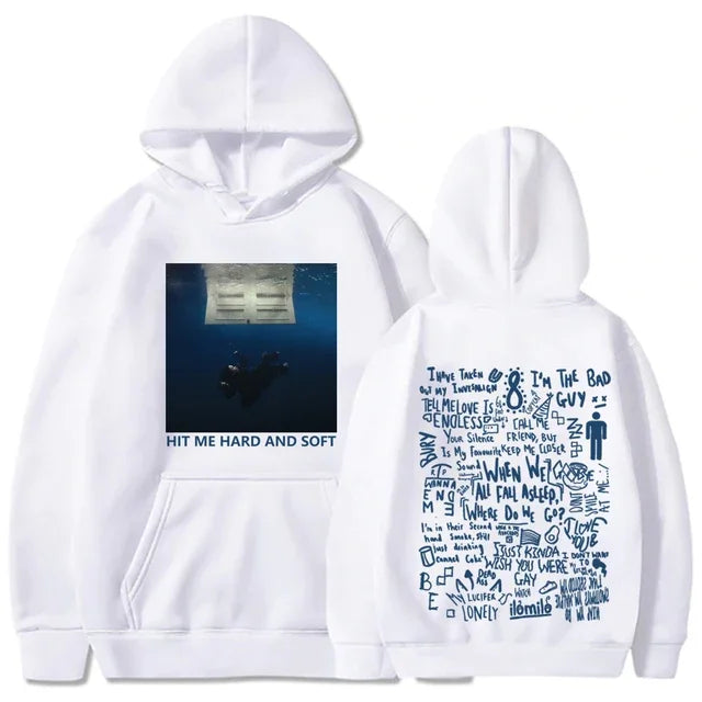 Hit Me Hard And Soft Hoodie