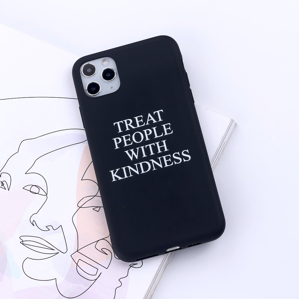 Treat People With Kindness iPhone Case