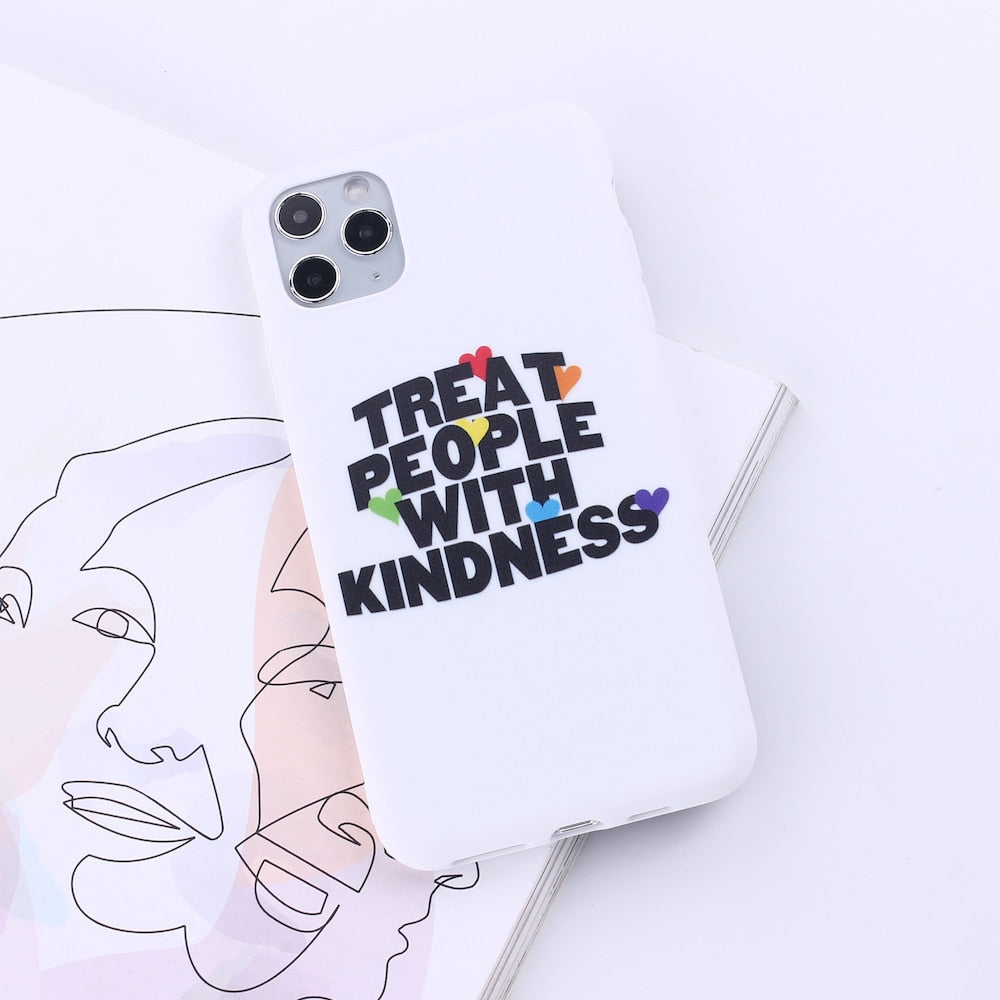 Treat People With Kindness iPhone Case