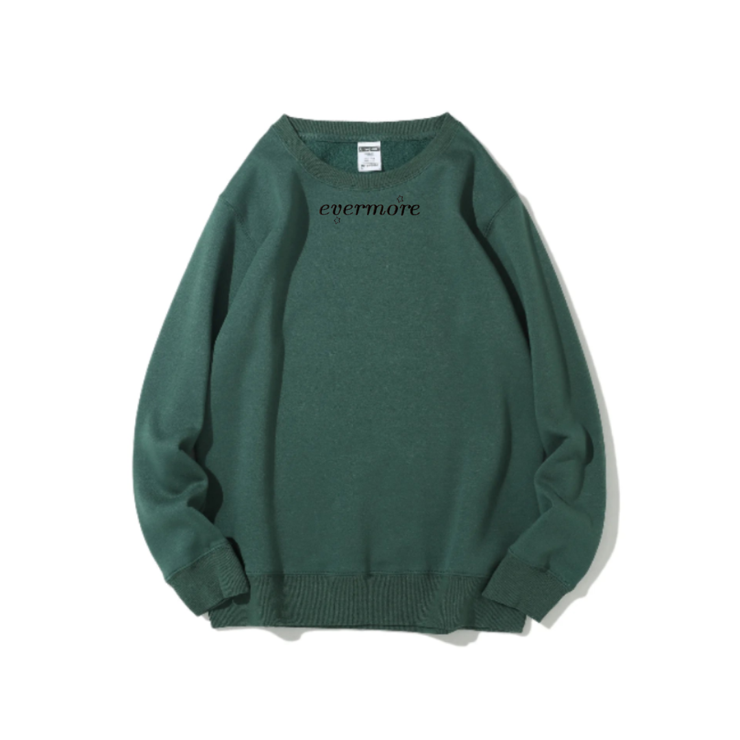 Embroidered Evermore Crewneck