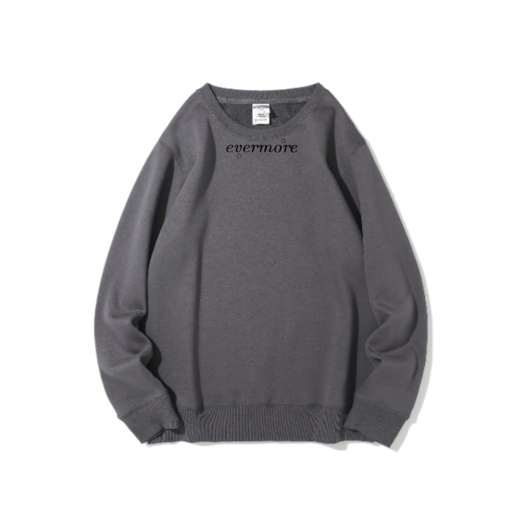 Embroidered Evermore Crewneck