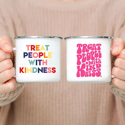 Treat People with Kindness Coffee Cup