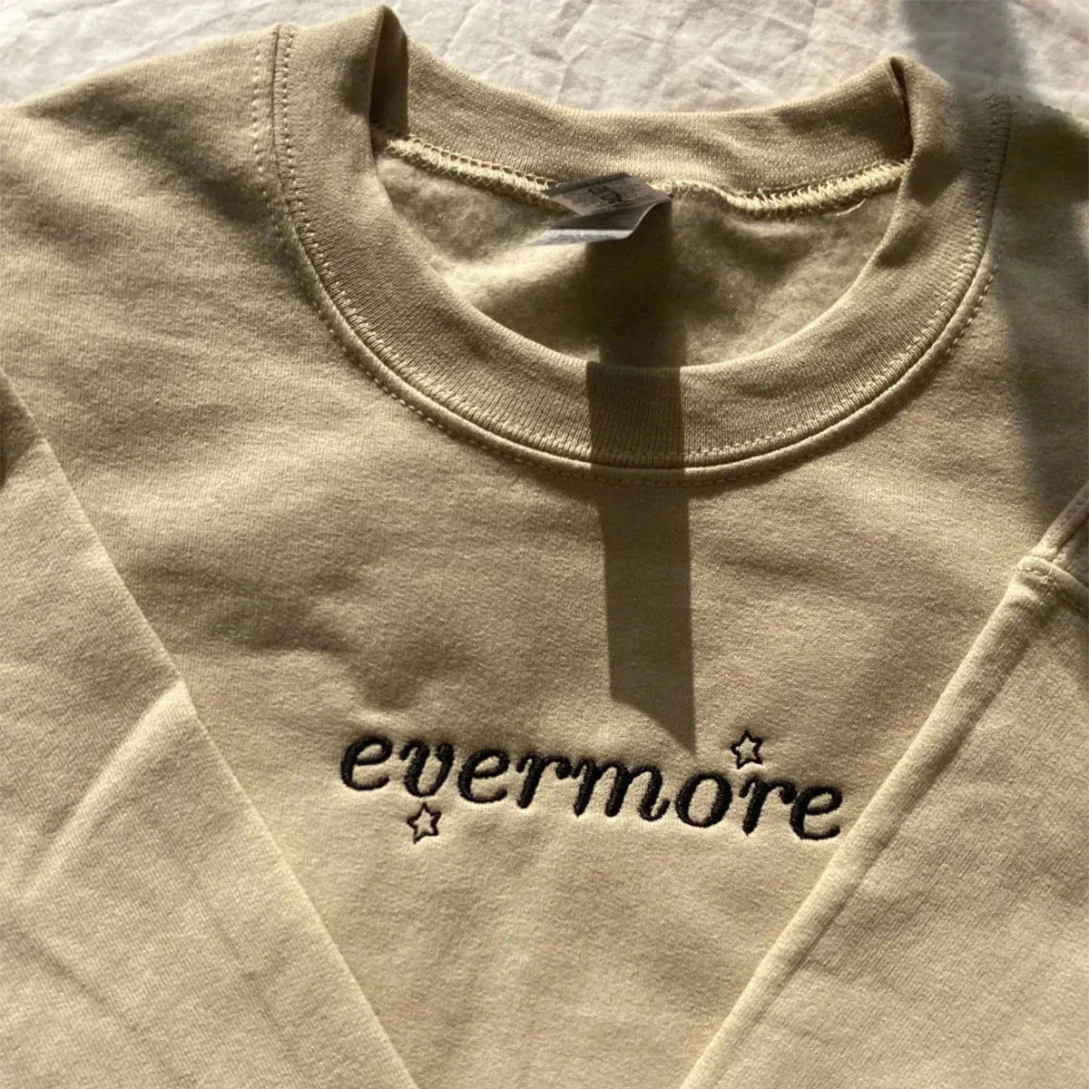 Embroidered Evermore Crewneck