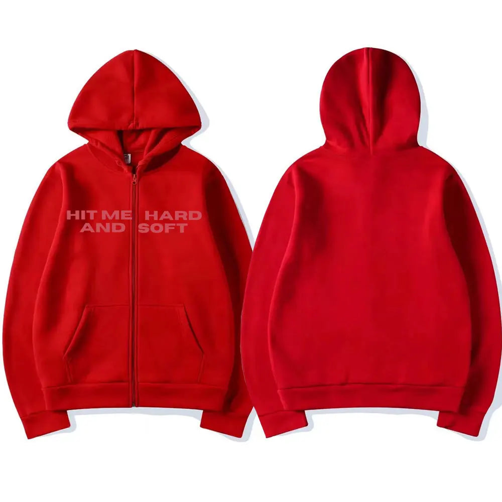 Hit Me Hard and Soft Hoodie