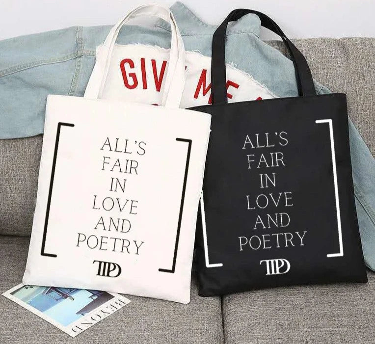 TTPD All's Fair In Love and Poetry Tote Bag