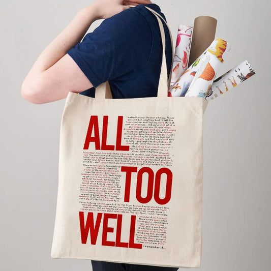 All Too Well Tote Bag