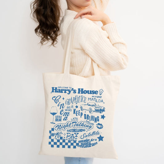 Welcome to Harry's House Tote Bag