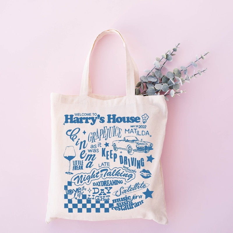 Welcome to Harry's House Tote Bag