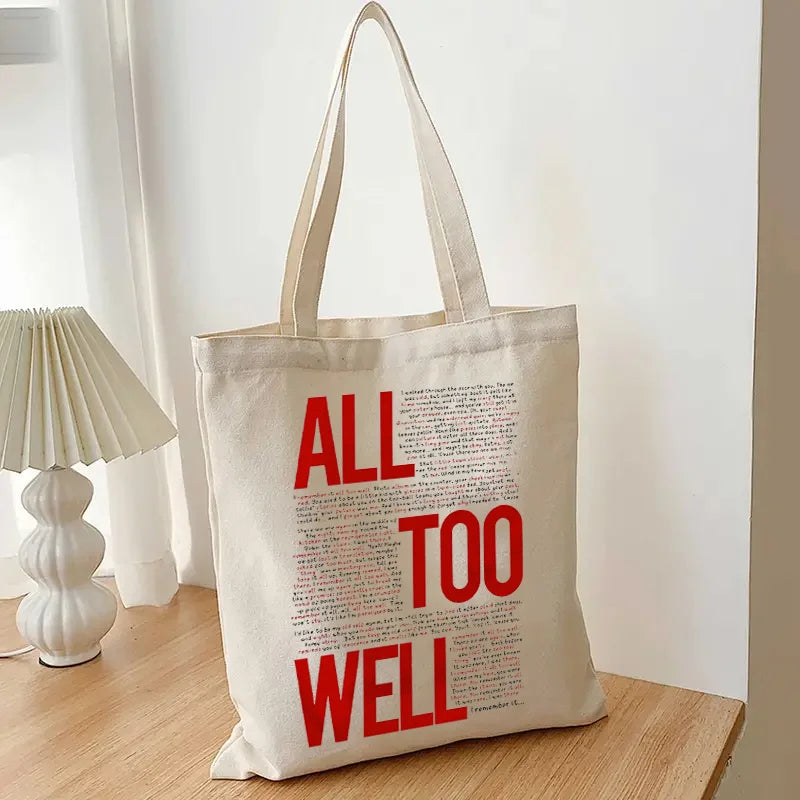 All Too Well Tote Bag