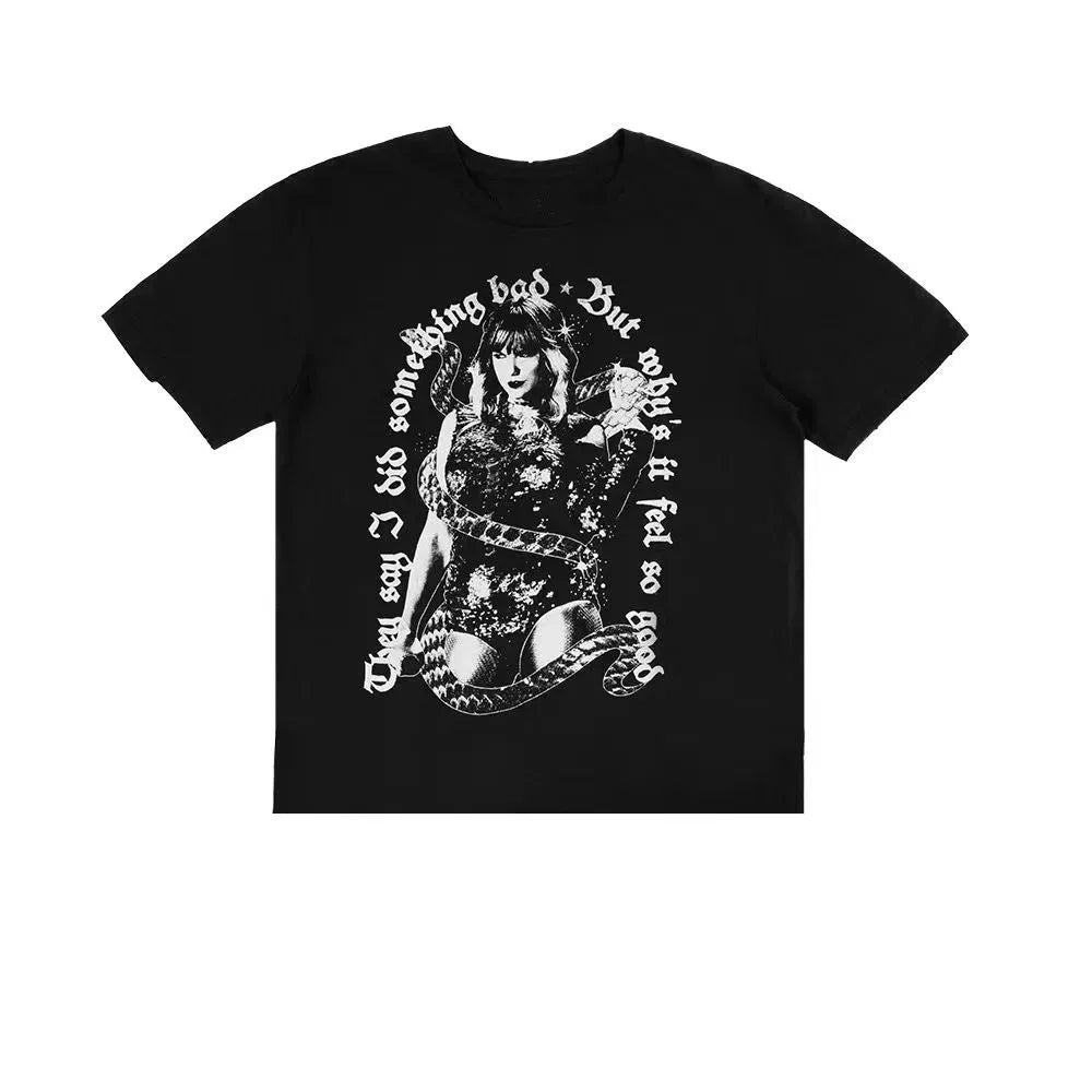 Black Graphic T-Shirt