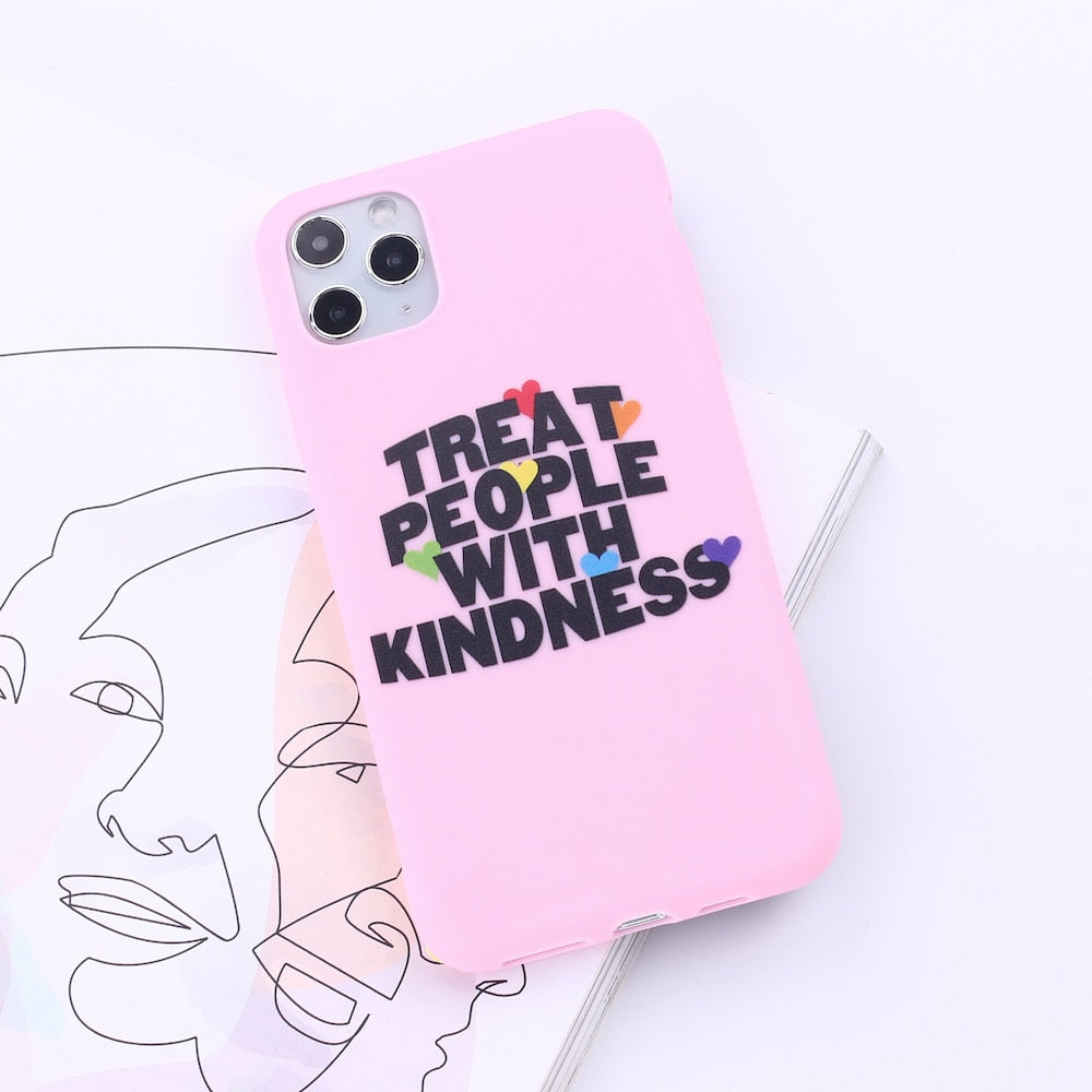 Treat People With Kindness iPhone Case