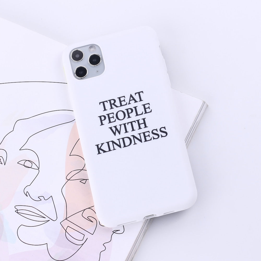 Treat People With Kindness iPhone Case