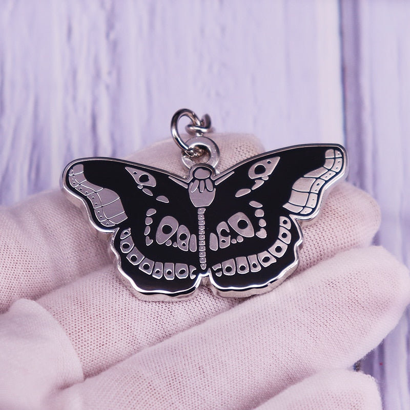 Butterfly Tattoo Keychain